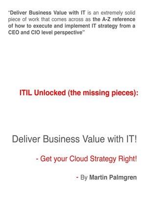 cover image of ITIL Unlocked (The Missing Pieces)
